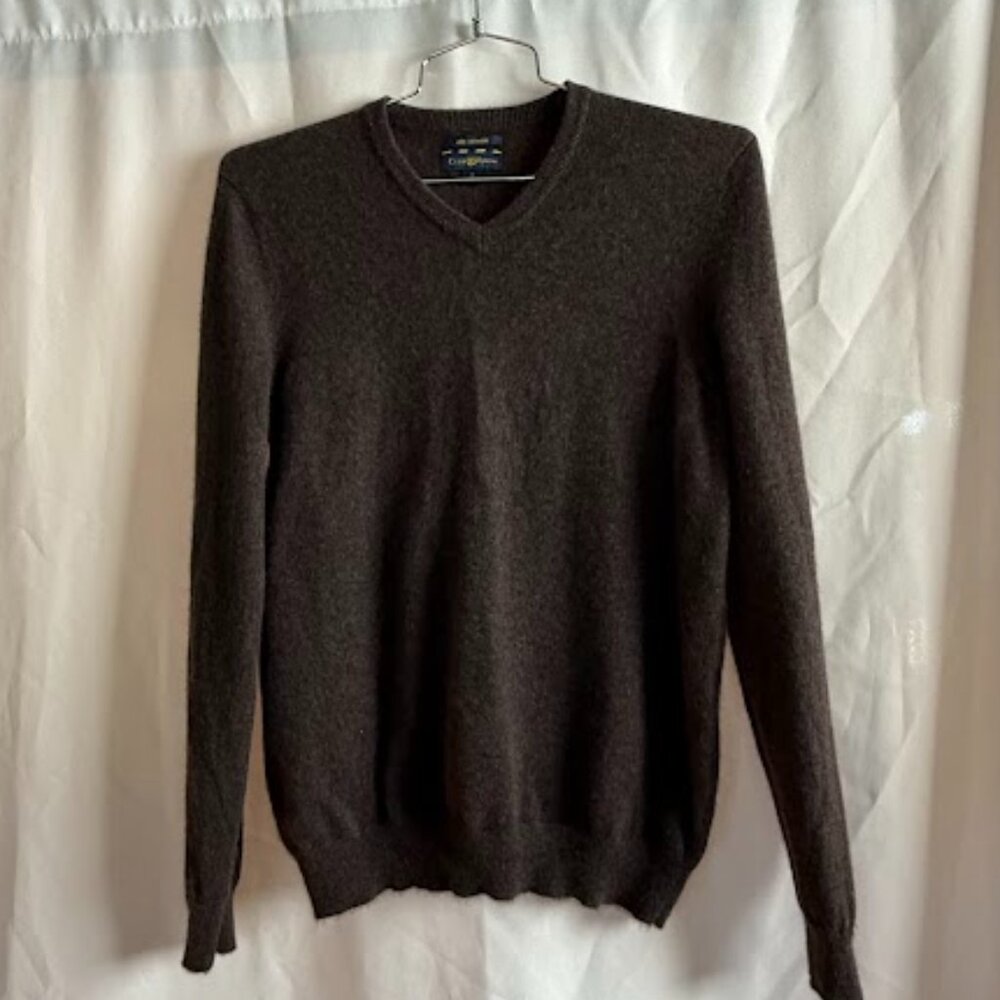 Club Room Men's Cashmere V-Neck Pullover Sweater